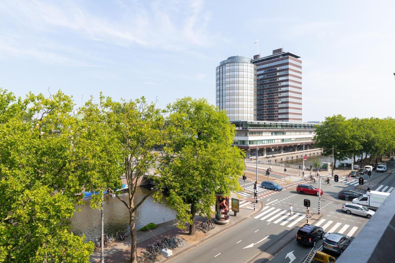 Penthouse Spacious Apartment With Canal View Amsterdam Bagian luar foto